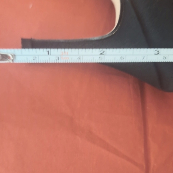 Caparros Black Satin Open Toe Heels Sandals Size 8.5 - Picture 11 of 12